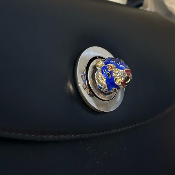 RARE Vintage 70s Gucci Tiger Motif bag FINAL$ FIRM - Picture 12 of 14